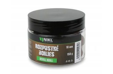 Nikl Rozpustné boilies Devill Krill 150g