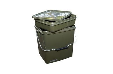 Trakker Plastový kýbl Olive Square Container 13l