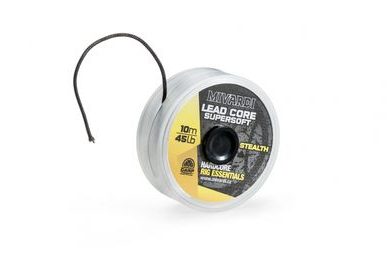 Mivardi Šňůrka Lead core SuperSoft - Stealth 45lb 10m