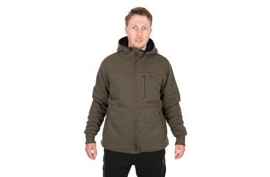 Fox Bunda Collection Sherpa Jacket Green & Black