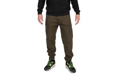 Fox Kalhoty Collection LW Cargo Trousers Green & Black