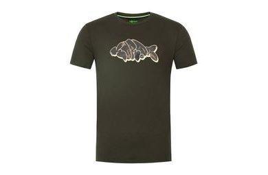 Korda Triko Outline Tee Dark Olive