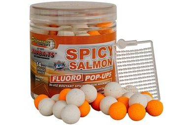 Starbaits Plovoucí boilies Pop Up Bright Spicy Salmon 50g