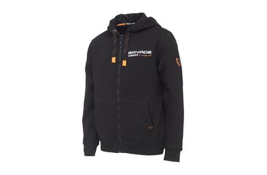 Savage Gear Urban Zip Hoodie Black INK