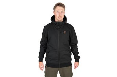 Fox Bunda Collection Soft Shell Jacket Black & Orange