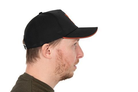 Fox Kšiltovka Collection Baseball Cap Black & Orange