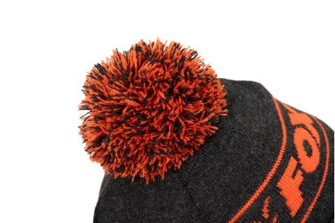 Fox Zimní čepice Collection Bobble Black & Orange