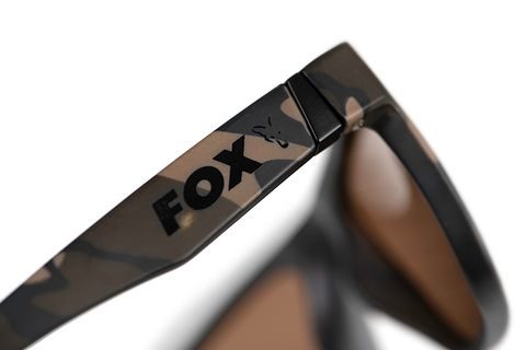 Fox Polarizační Brýle Avius Camo & Black hnědé čočky
