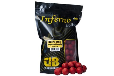 Carp Inferno Boilies Nutra Line Jogurtová Jahoda