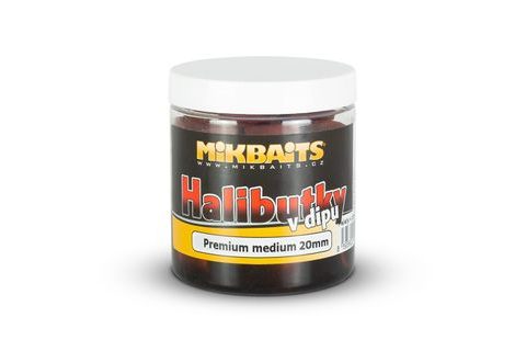 Mikbaits Halibutky v dipu 250ml