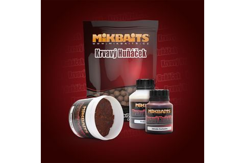 Mikbaits Těsto Krvavý Huňáček 200g