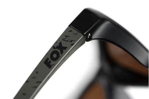 Fox Polarizační Brýle Collection Wraps Green & Black hnědé čočky
