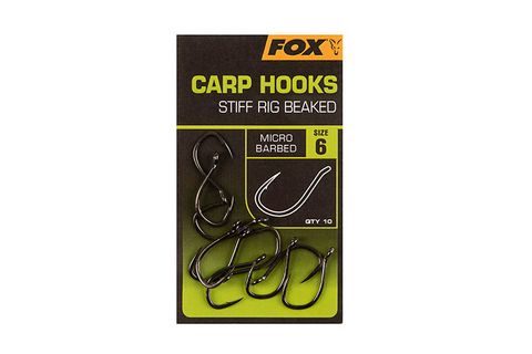 Fox Háčky Carp Hook Stiff Rig Beaked 10ks