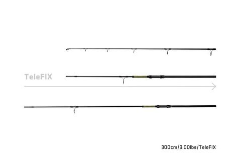 Delphin Prut Stalx 300cm 3lb TeleFIX