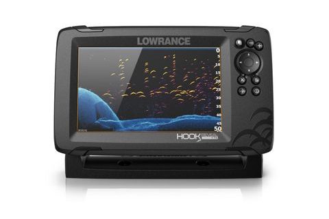 Lowrance Echolot Hook Reveal 7 se Sondou Tripleshot + baterie + nabíječka ZDARMA