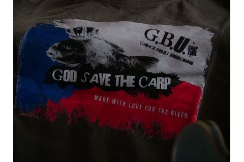 G.B.U. Tričko God Save The Carp