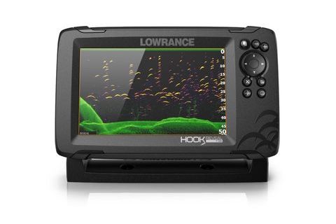 Lowrance Echolot Hook Reveal 7 se Sondou HDI 50/200khz + baterie + nabíječka ZDARMA