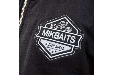 Mikbaits Mikina fans team se zipem černá