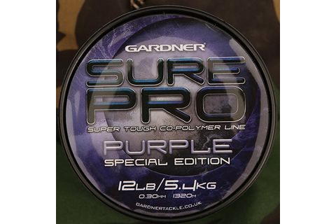 Gardner Vlasec Sure Pro Purple Special Edition
