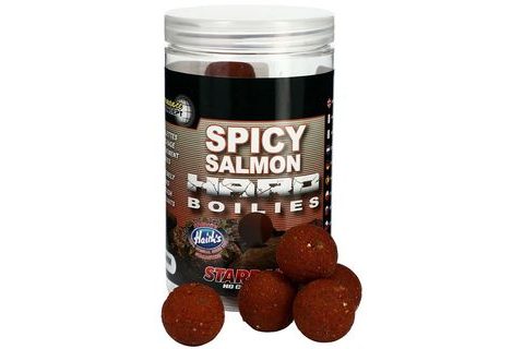 Starbaits Boilie Hard Spicy Salmon 200g