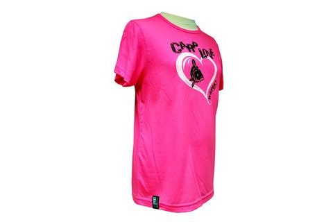 R-Spekt Dětské tričko Carp Love fluo pink