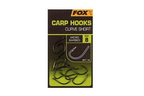 Fox Háčky Carp Hook Curve Shank Short 10ks