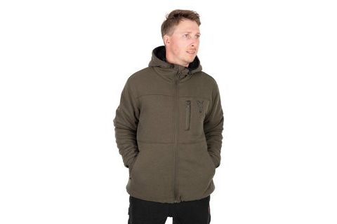 Fox Bunda Collection Sherpa Jacket Green & Black