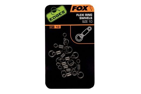 Fox Obratlíky s kroužkem Edges Flexi Ring Swivel