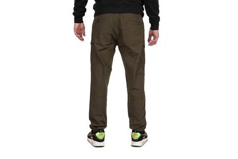 Fox Kalhoty Collection LW Cargo Trousers Green & Black