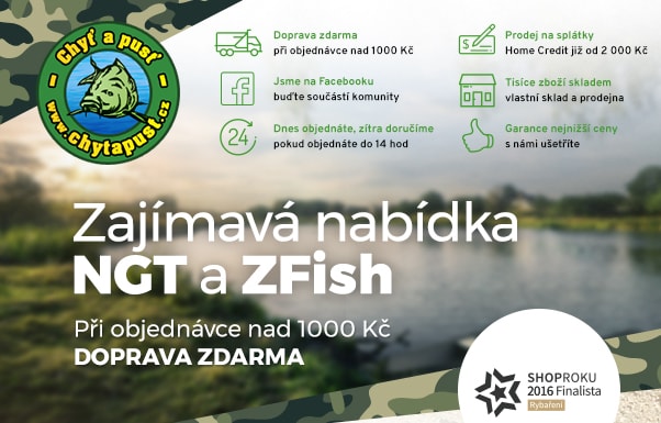 Zajímavá nabídka NGT a ZFish