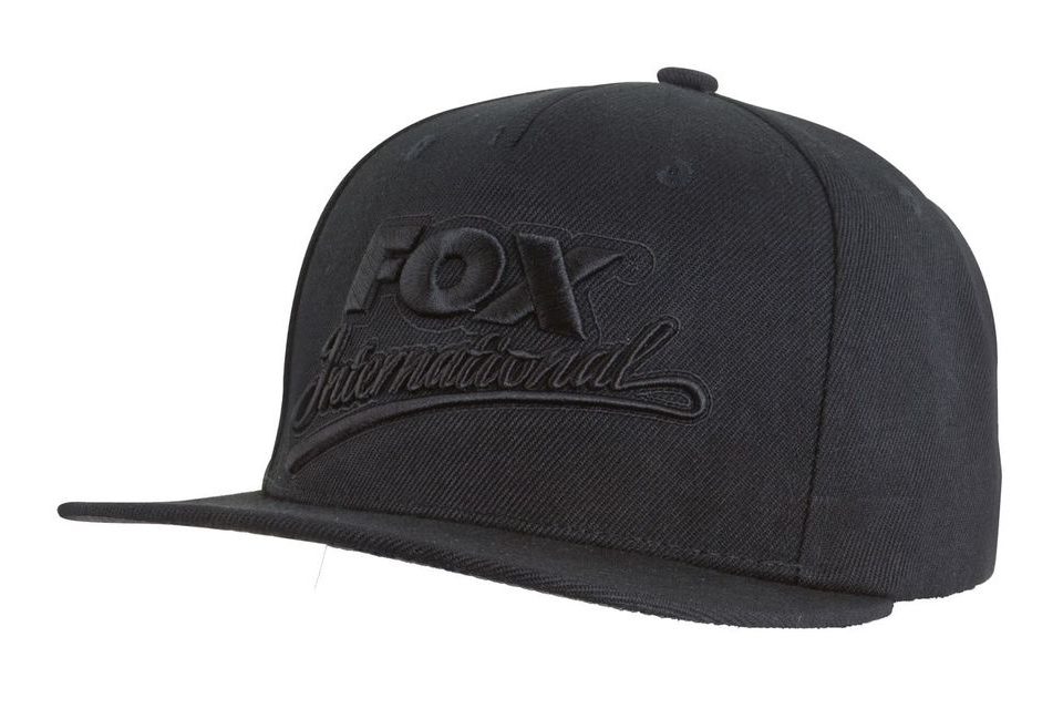 Fox Kšiltovka Carp Snap Back Cap Black/Camo