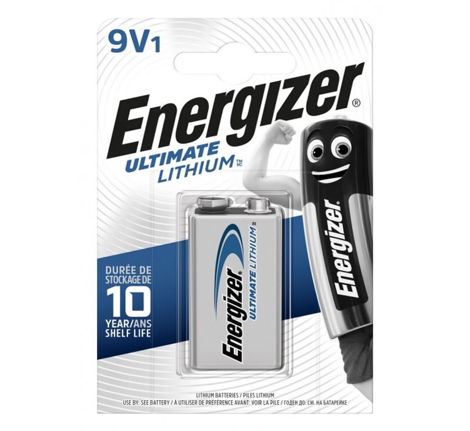 Energizer Lithiová baterie Ultimate Lithium 9V 1ks