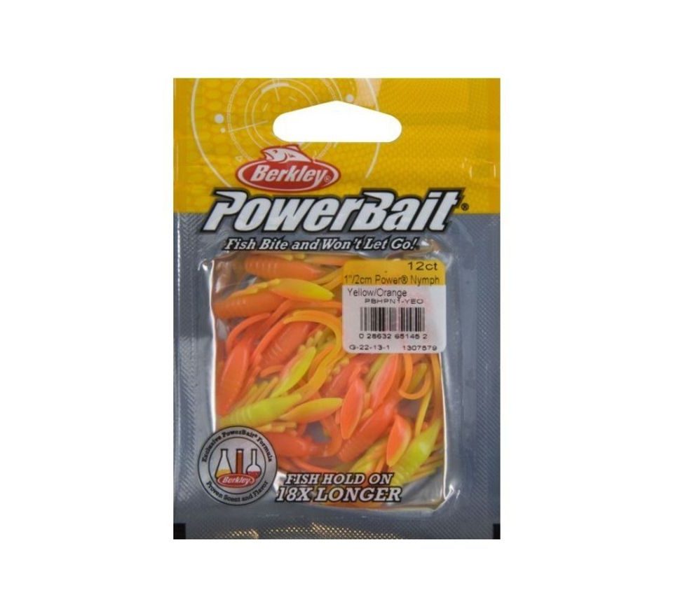 Berkley Nymfy Powerbait Power Yellow/Orange 12ks