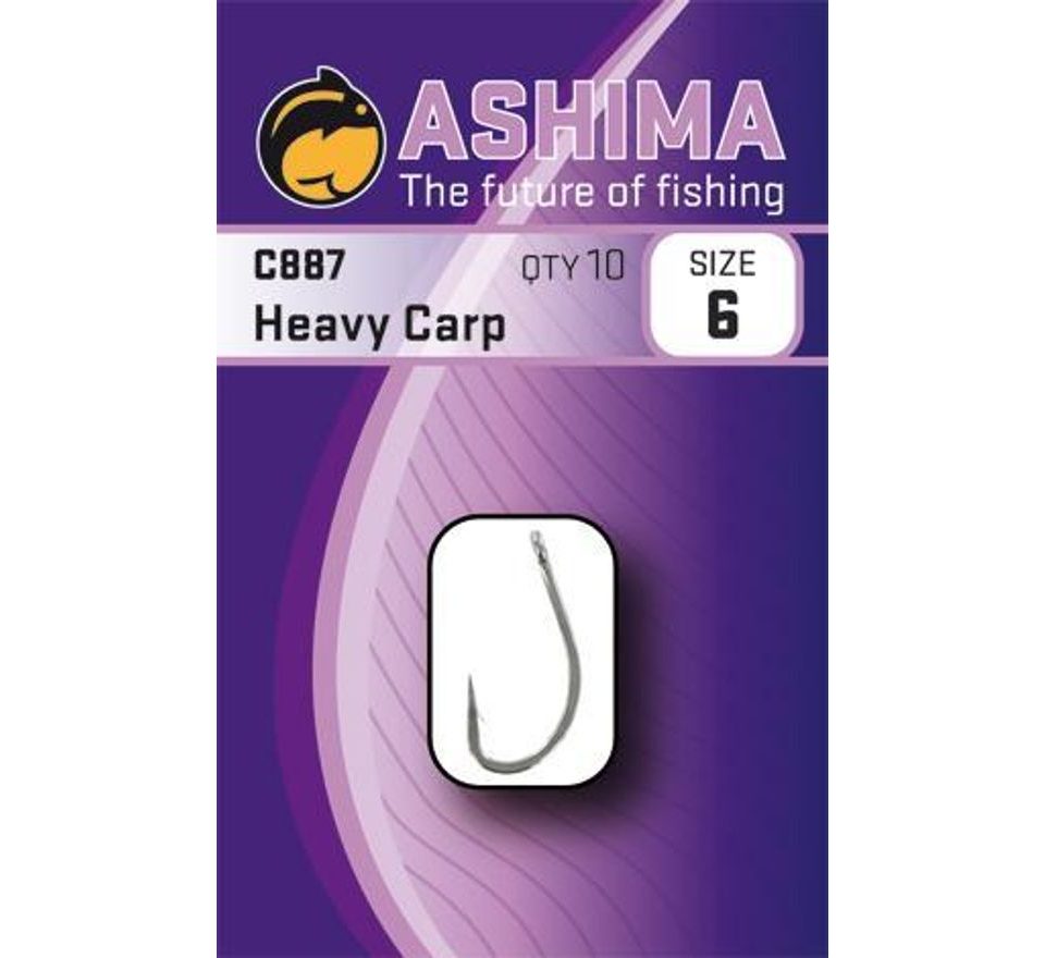 Ashima Háčky C887 Heavy Carp 10ks