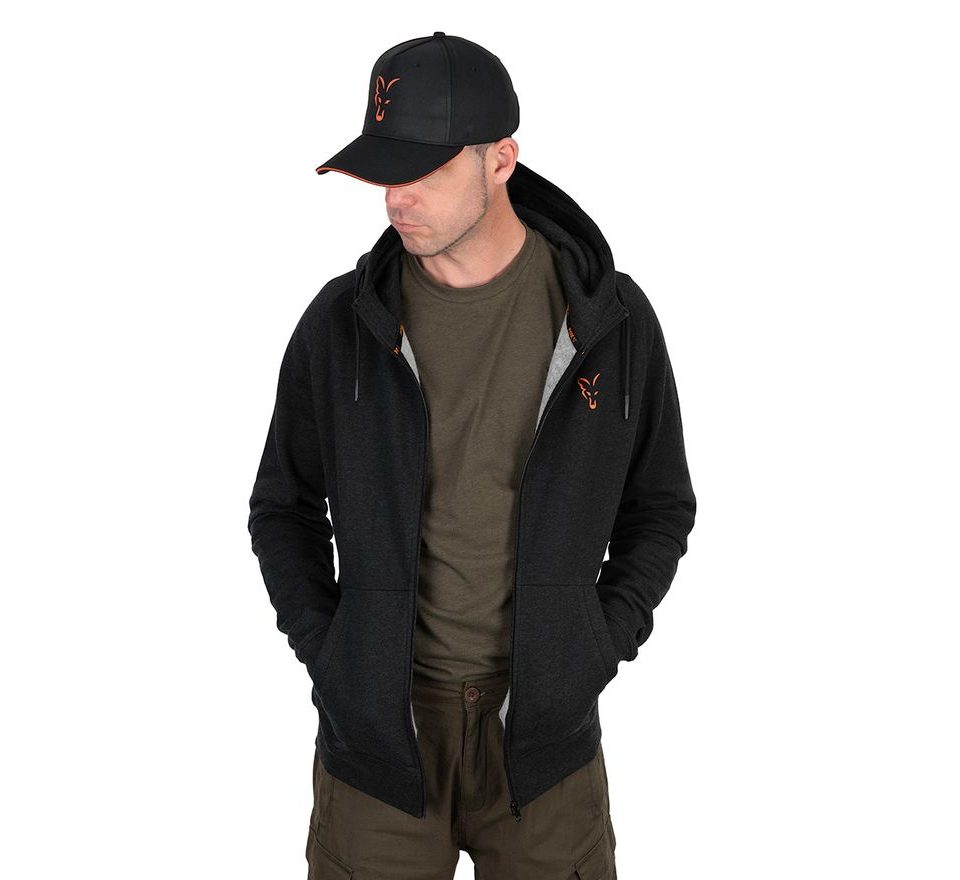 Fox Mikina Collection LW Hoody Black & Orange