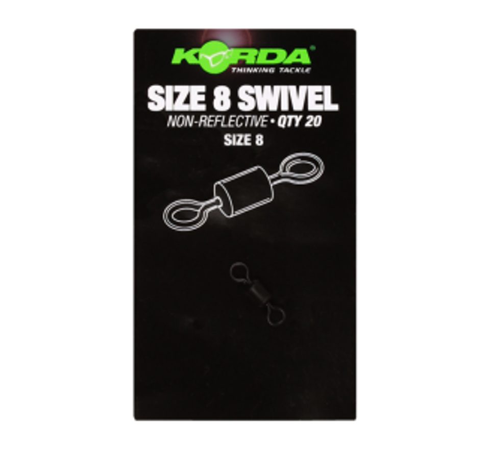 Korda Obratlíky Swivel 20ks