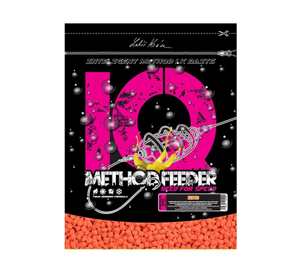 LK Baits Pelety IQ Method Feeder Speed Fluoro Pellets 600g Exotic