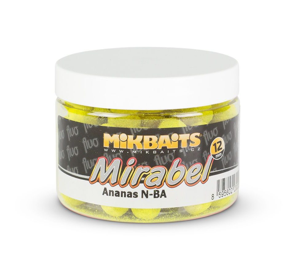 Mikbaits Boilie Mirabel Fluo 12mm 150ml