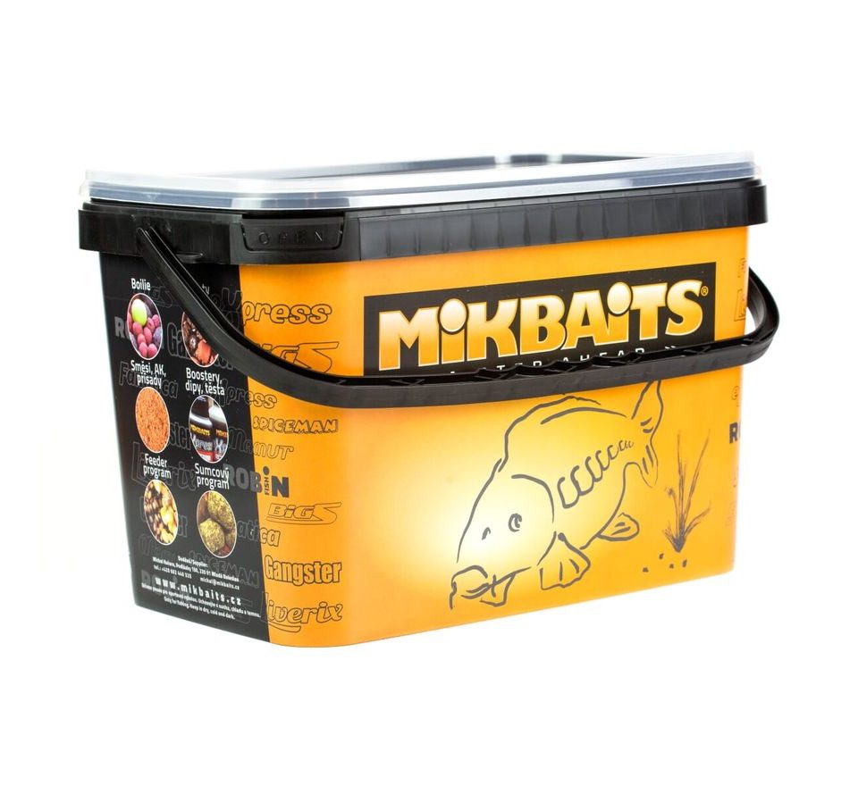 Mikbaits Trvanlivé boilie Robin Fish 2,5kg