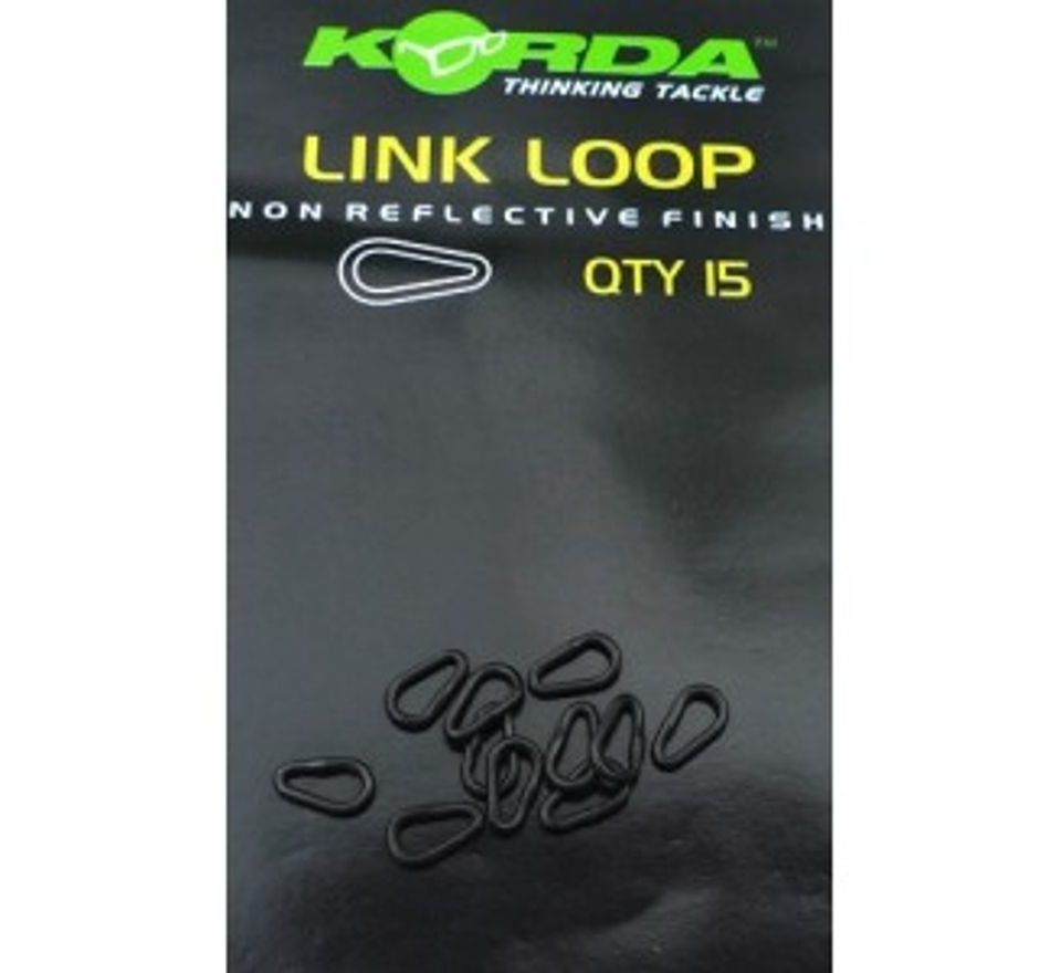 Korda Drátěná slza Link Loop 15ks