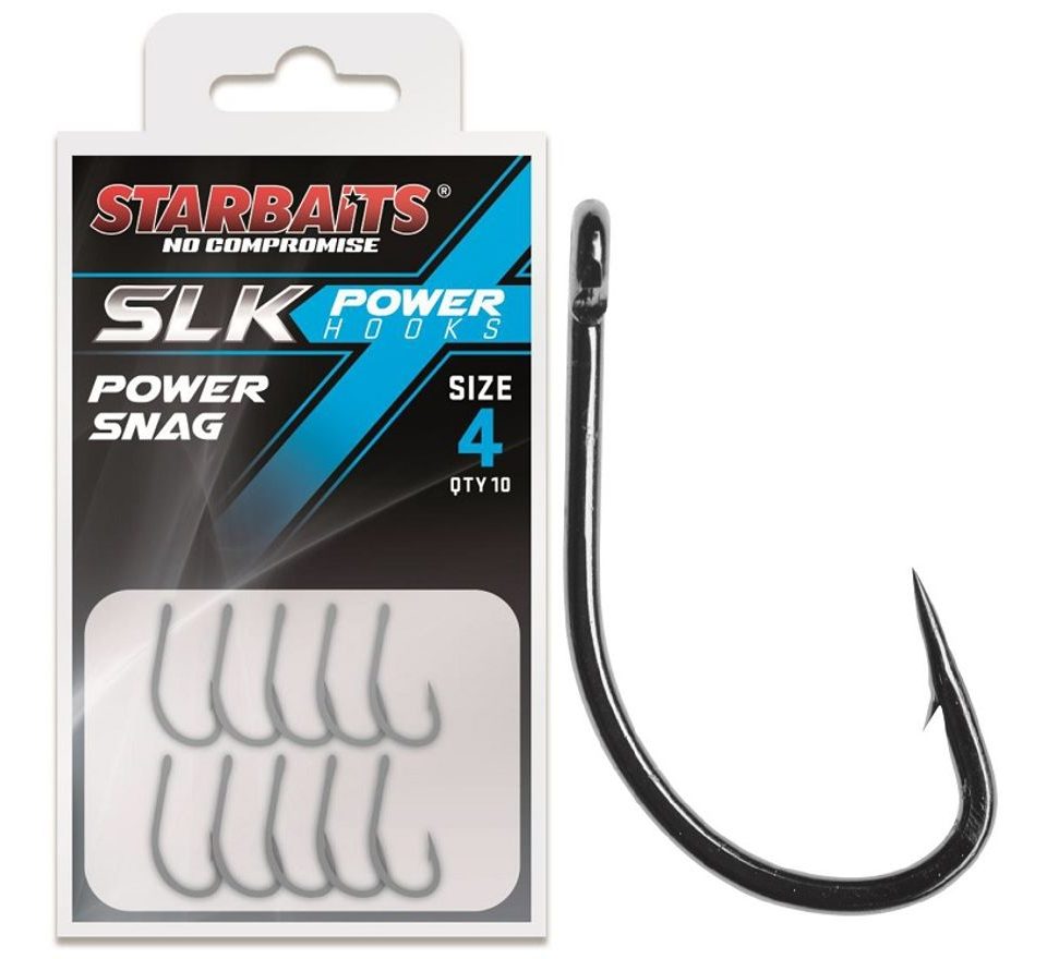 Starbaits Háčky Power PTFE Teflon Power Snag 10ks