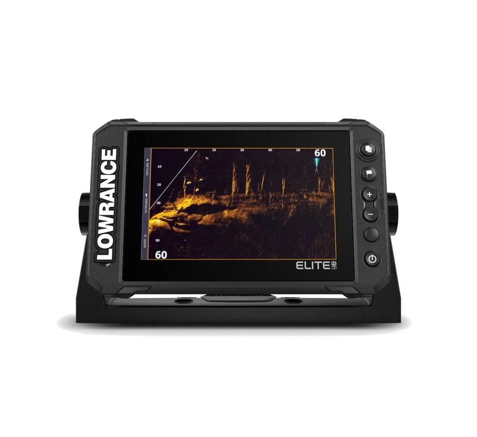 Lowrance Echolot Elite FS 7 se sondou Activeimaging 3v1 + baterie + nabíječka ZDARMA