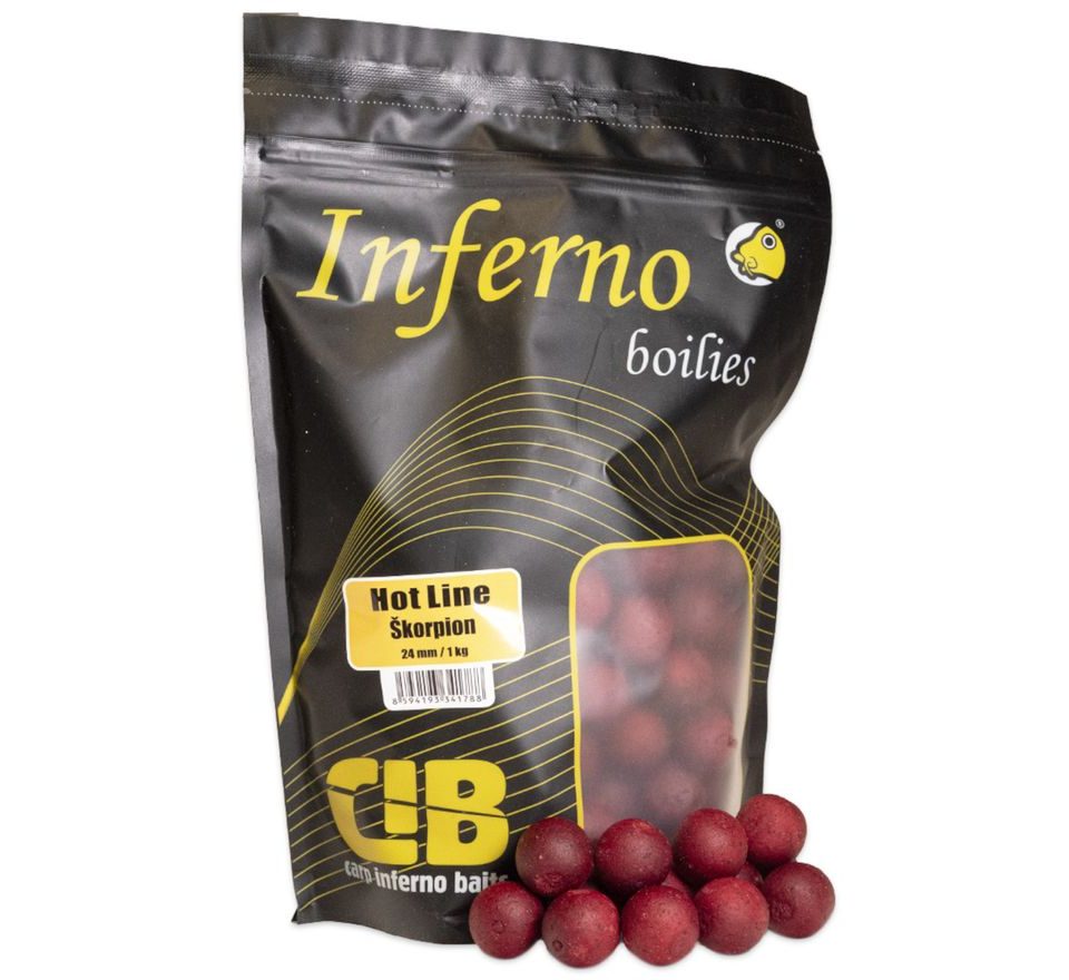 Carp Inferno Boilies Hot Line Škorpion