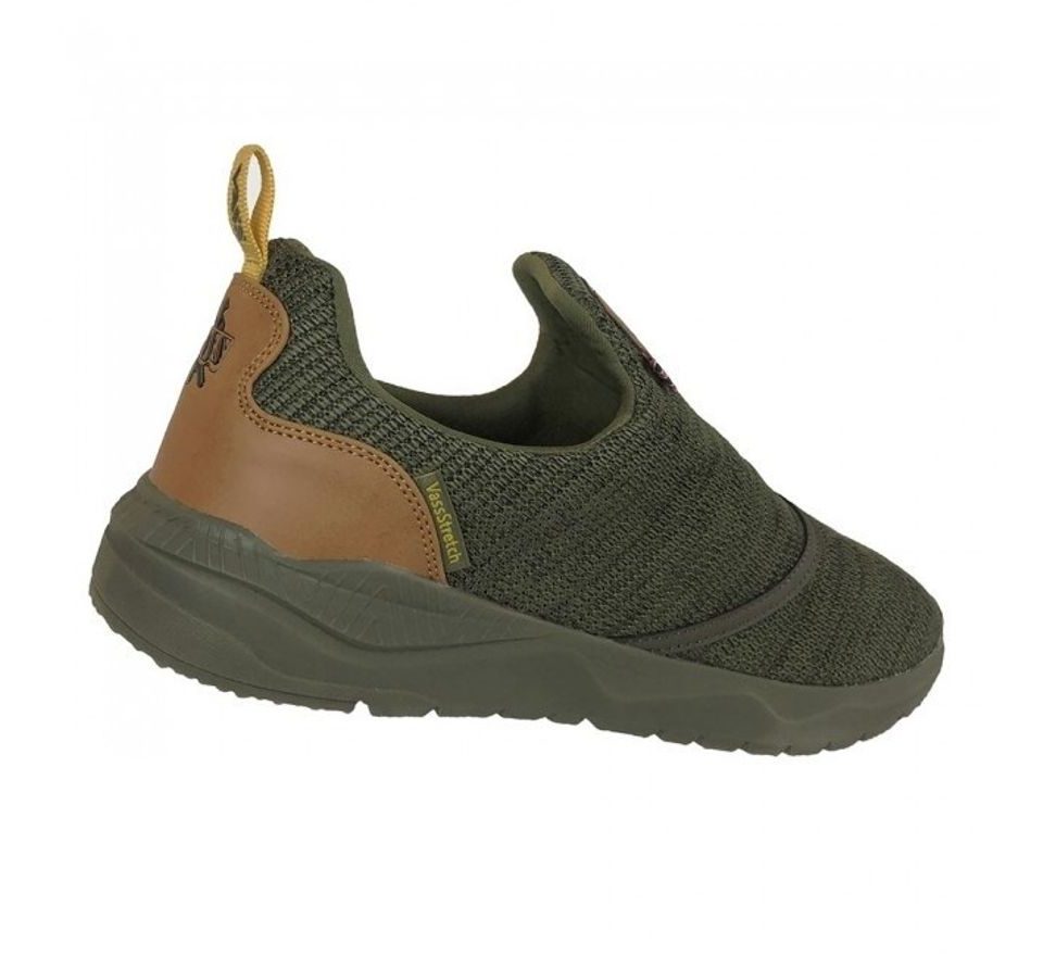 Vass Boty Easy Stretch Trainer Khaki