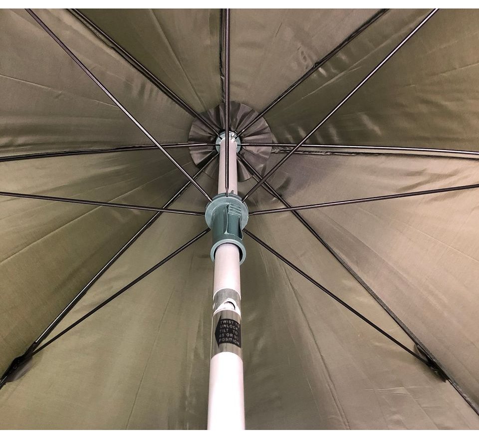 Sensas Deštník s bočnicí Liez 2,2m zelený