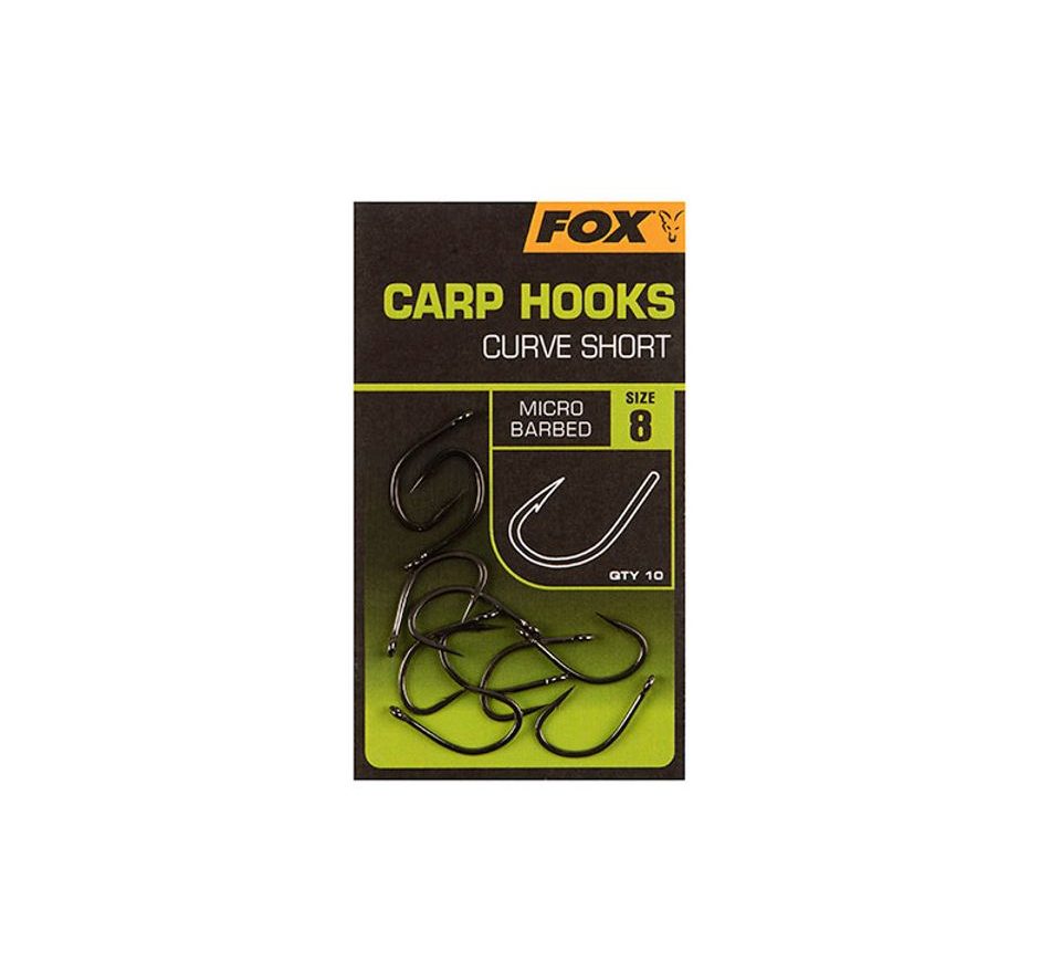 Fox Háčky Carp Hook Curve Shank Short 10ks
