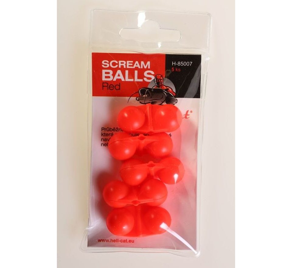 Hell-Cat Chrastítko Scream Balls 5ks