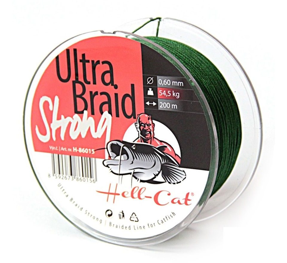 Hell-Cat Splétaná šňůra Ultra Braid Strong