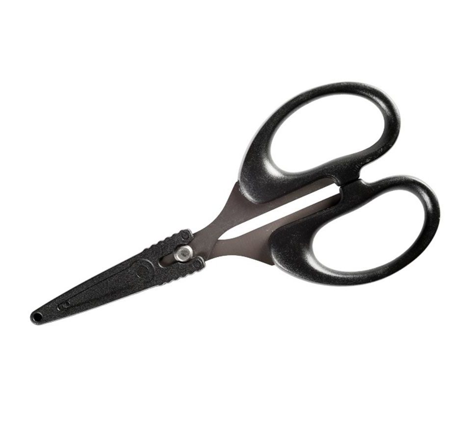 Giants Fishing Nůžky černé Scissors with Safety Cap