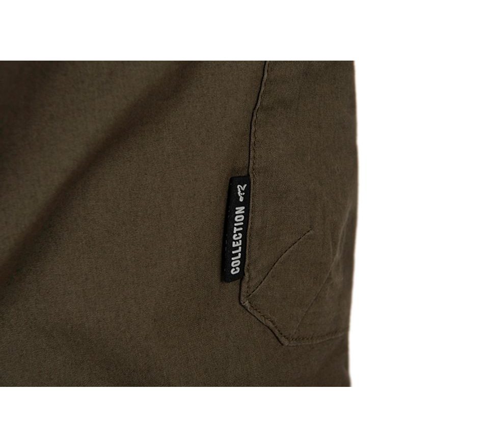 Fox Kalhoty Collection LW Cargo Trousers Green & Black